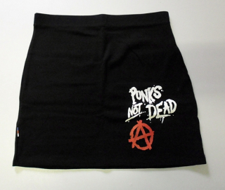 Mini sukně - PUNK NOT DEAT
