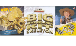 Vykopávka - Big archeologic kit skeleton 