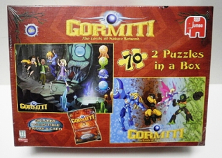 Puzzle Gormiti - kufřík + figurka