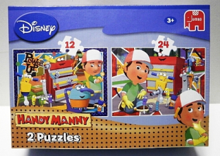Puzzle Handy Manny - kufřík
