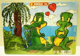 Puzzle Krokodýl - deskové