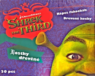 SHREK 3 - Dřevěné kostky